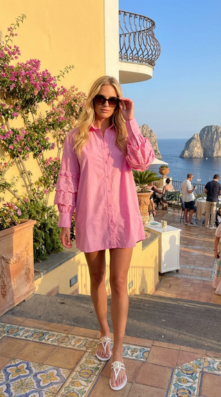 Vouge Vibe Lace Pink