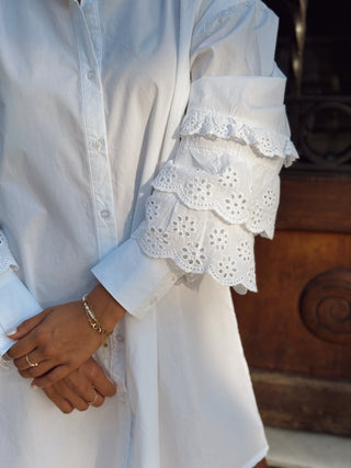 Vouge Vibe Lace White