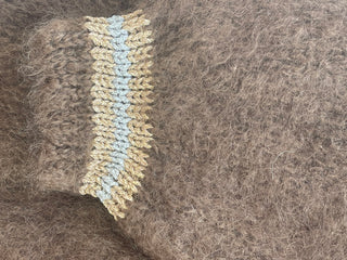 Princess Mohair Cardigan - Marrone