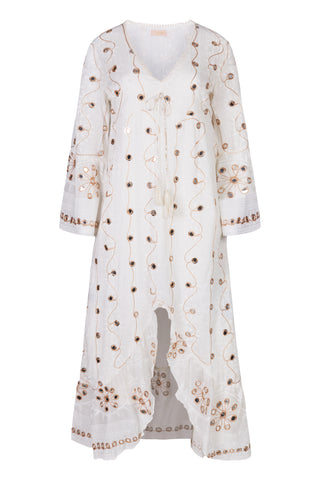 Flame Mirror Dress Long