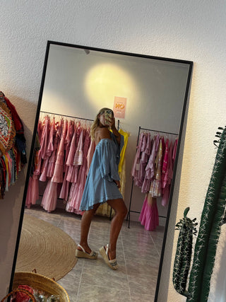 Seaside Dress - Light Blue