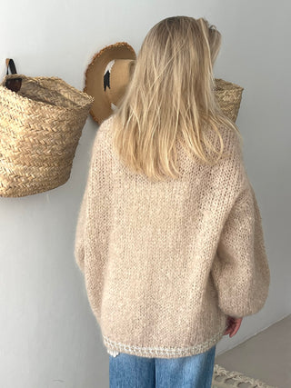 Princess Mohair Cardigan Beige