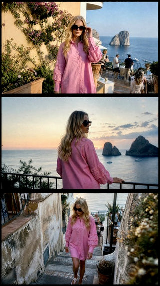 Vouge Vibe Lace Pink