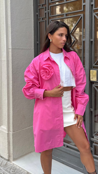 Vouge Vibe Flower Fucsia