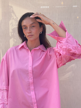 Vouge Vibe Lace Pink