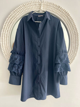 Vouge Vibe Lace Marine Blue